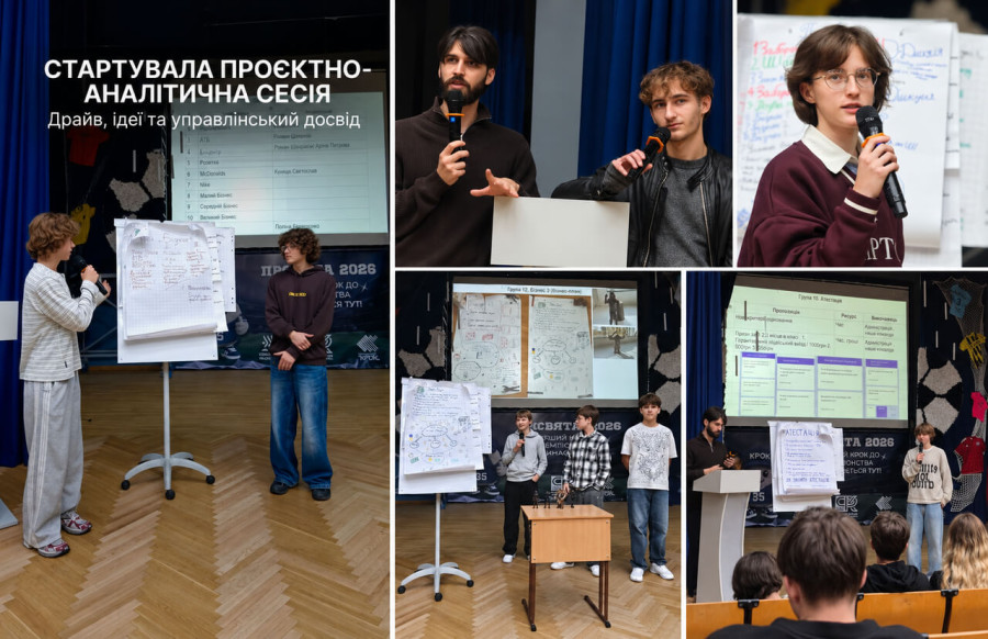 Від ідеї до рішення: проєктно-аналітична сесія в КЛБ